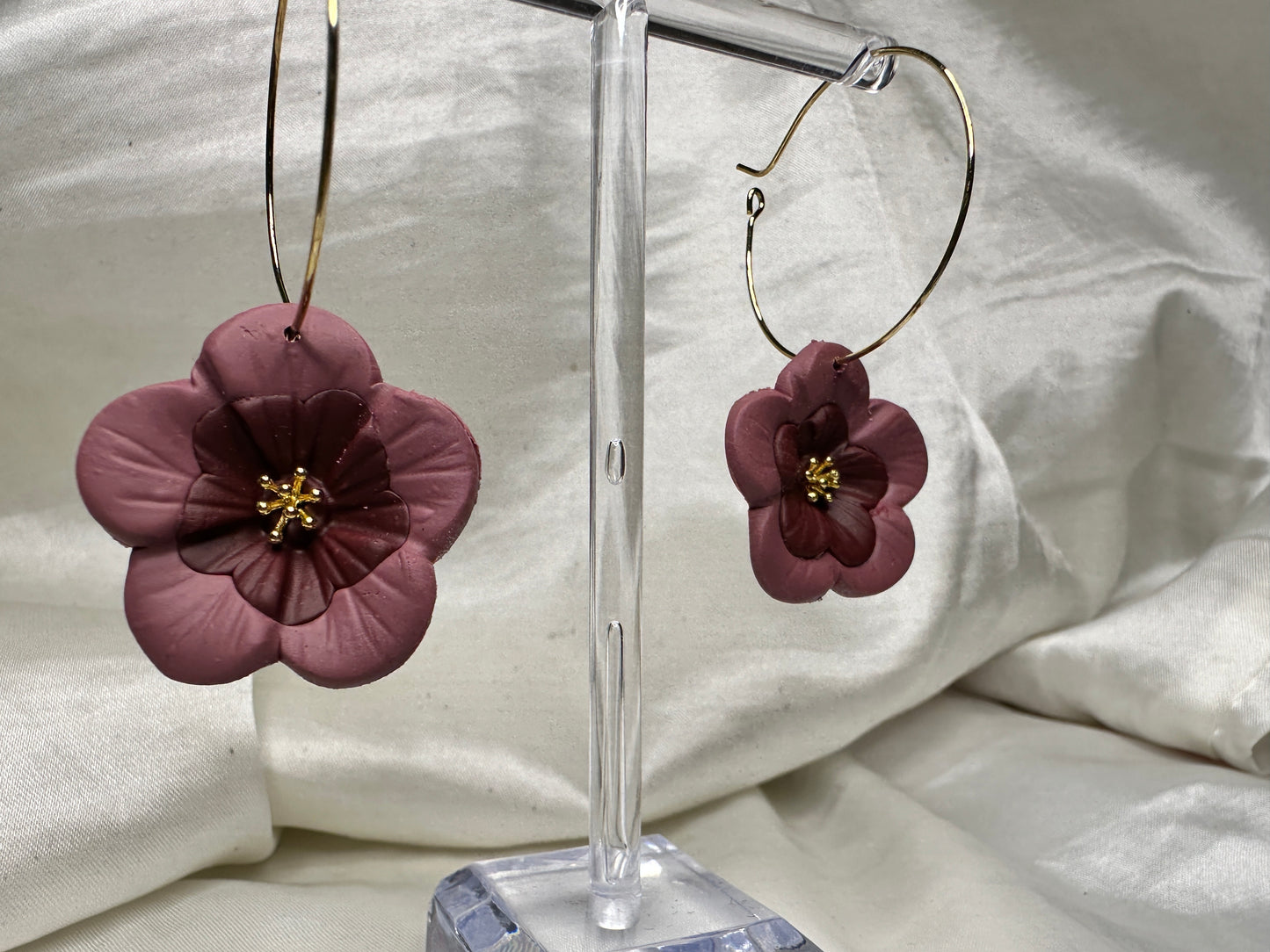 Floral Hoops