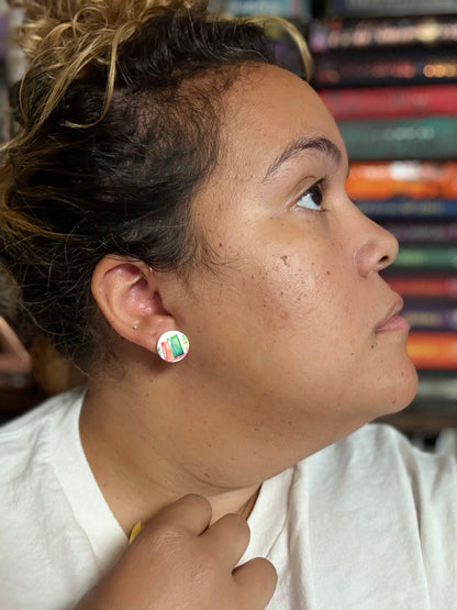 Bookworm Studs