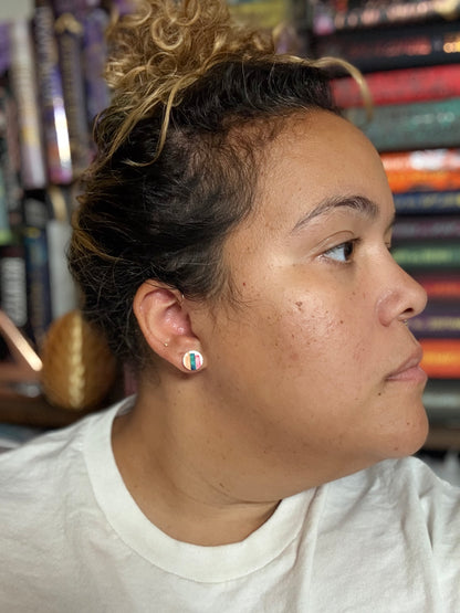 Bookworm Studs