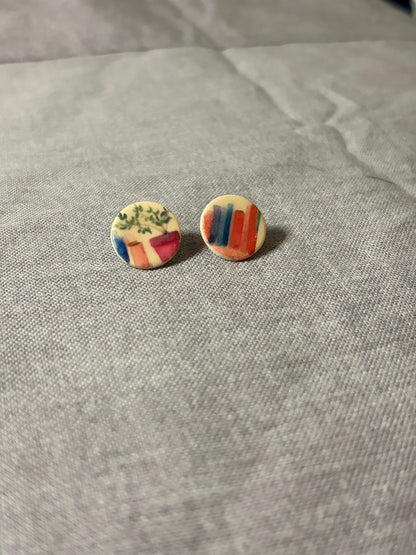 Bookworm Studs
