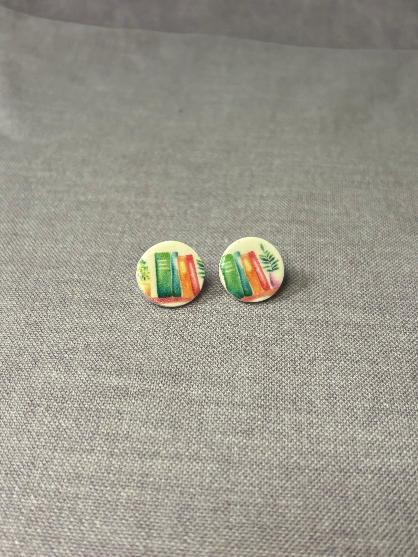 Bookworm Studs