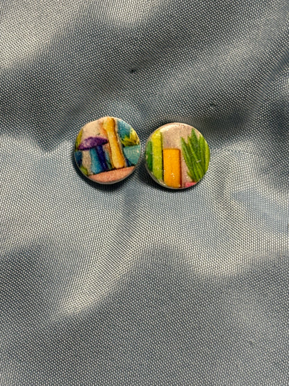 Bookworm Studs