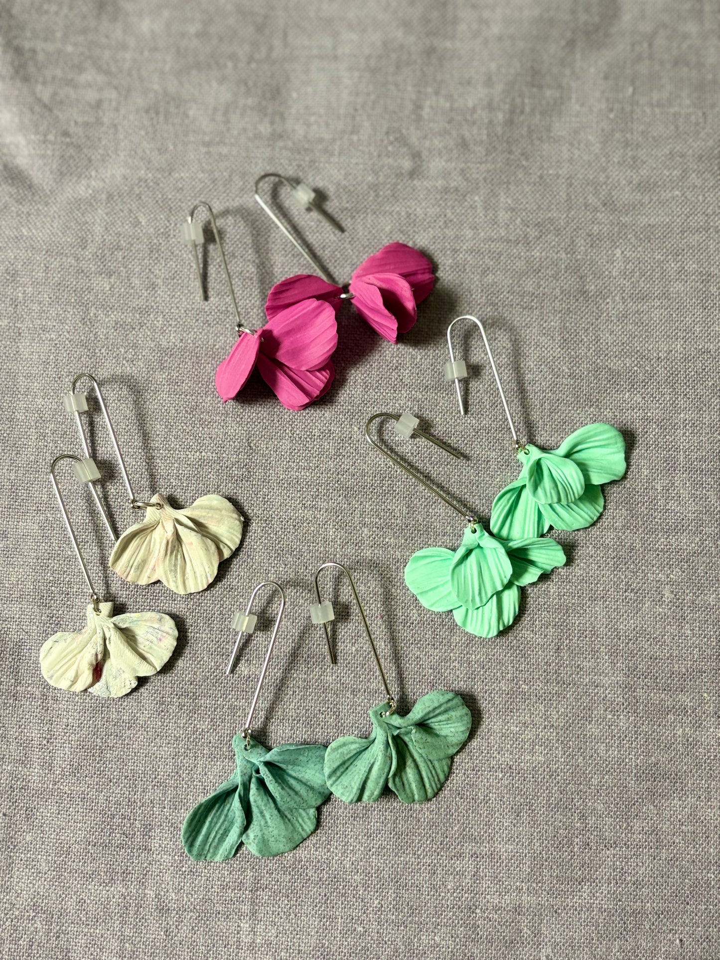 Floral Petal Dangles